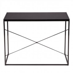 (100 x 50 x 75cm) Simple Crossing Student Table Balck